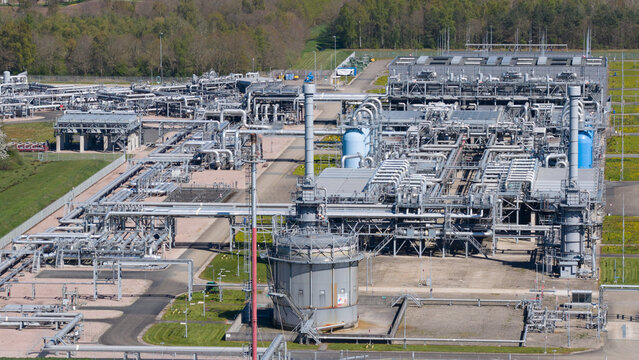Norg Underground Gas Storage aerial