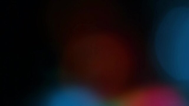 Light passes through glass, crystalline reflections from a prism. Different colors and hues.