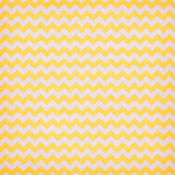 Soft pastel yellow chevron seamless pattern with watercolor texture. Modern geometric background perfect for nursery decor, wallpaper and fabric design.