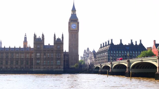 The Palace of Westminster is the meeting place of the Parliament of the United Kingdom and is located in London, England.