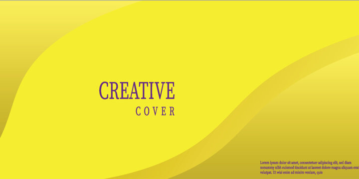 creative word on yellow background for idea concept 3d rendering