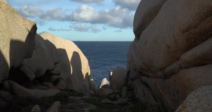 The Capo Testa peninsula in the far north of Sardinia, Italy