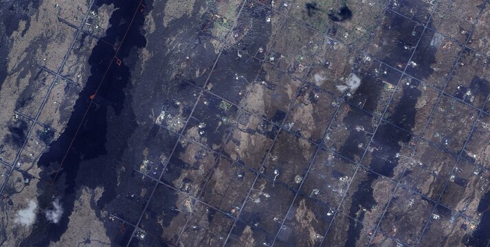 Kilauea Lava Total Coverage Subdivision Burial Hawaii