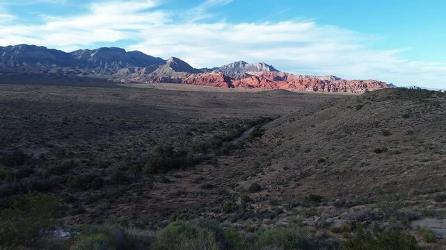 Sunset in Red Rock Canyon, Nevada