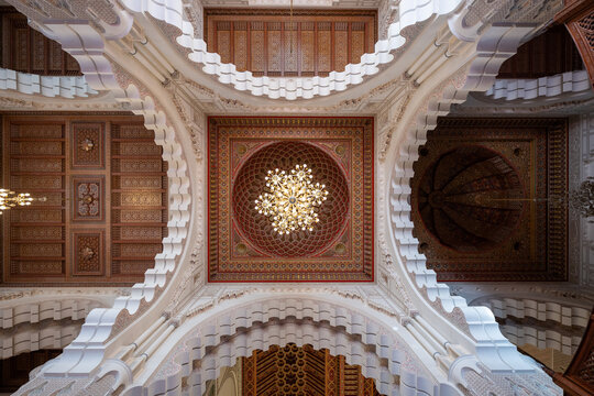 Hassan II Mosque Interior - Casablanca, Morocco