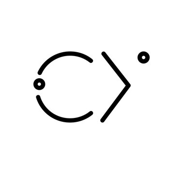 CY letter initials black colored with modern font