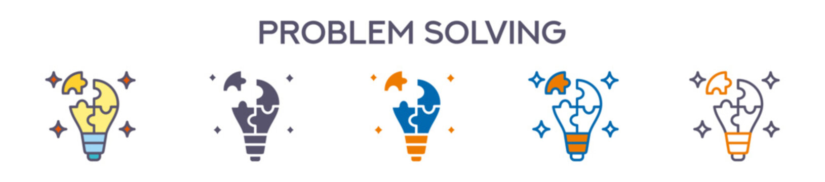 Problem Solving Element For Design Graphic - Multi Styles