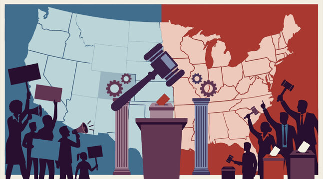 US Political Polarization and Elections