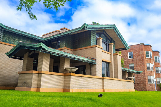 Dana Thomas House by Frank Lloyd Wright in Springfield