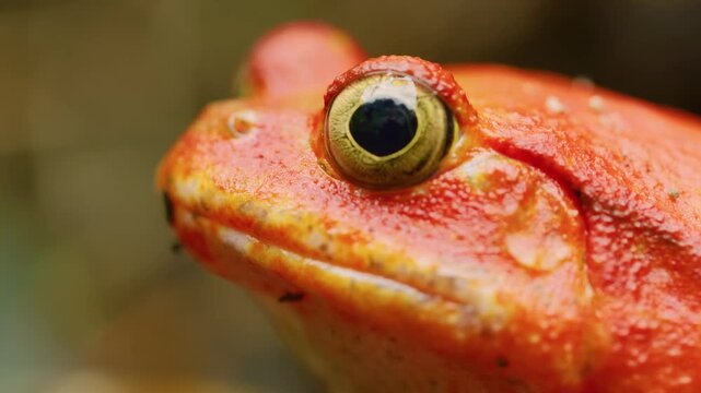 Dyscophus antongilii, the Madagascar tomato frog, is a species of frog in the family Microhylidae. Dyscophus antongilii.