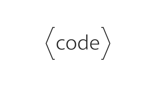 Code on a computer screen display.