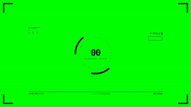 High-Tech Digital Speedometer Animation Showing Fast Velocity with Futuristic Visuals and Dynamic Motion Effects Video