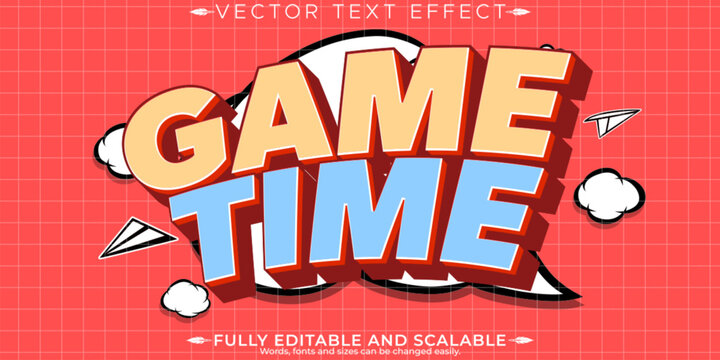 Comic book text effect, editable cartoon and pop art text style