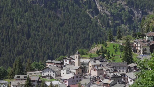 Valle Spluga valley Pianazzo alpine village Italy Italian nature outdoor Alps