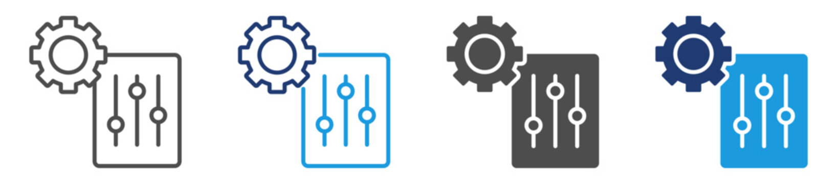 controlling multi purpose icon set