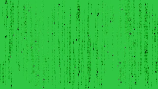 Matrix Effects Green Screen Video