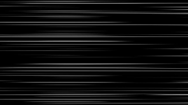 Pack of 4 Anime Comic Speed Lines Motion Background. speed line animation effect overlay white on black,
4K Animation Loop Anime Comic Speed Lines. Anime motion background.