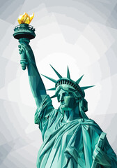 Fototapeta premium Statue of Liberty New York.