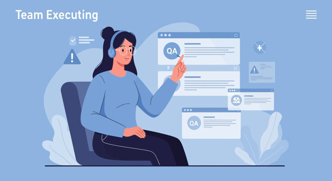 Quality Assurance Specialist Testing Software Interface Online