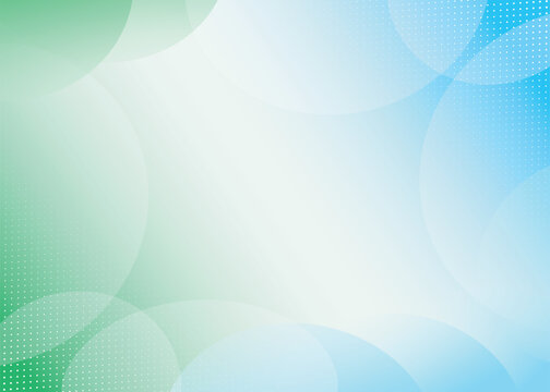 Abstract gradient blue and green background with geometry shape or soft backdrop wallpaper for flyer banner presentation