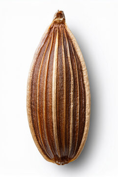 Cooking ingredient cumin seed isolated in studio lighting
