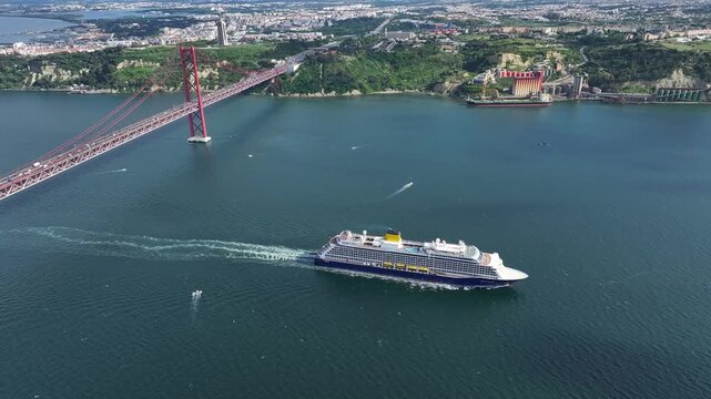 Experience the elegance of a luxurious cruise ship gliding through beautiful ocean waters, showcasing breathtaking views of iconic landmarks and serene landscapes during a memorable journey.