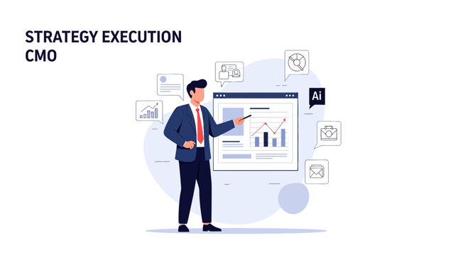 CMO Strategy Execution: Business Growth Analysis and AI Integration