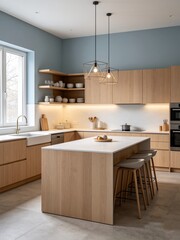 modern kitchen interior