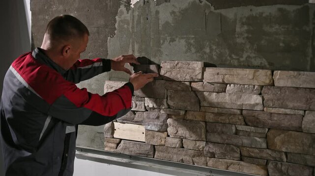 Meticulous Examination Of Stone Joints And Leveling For Consistent Pattern And Craftsmanship