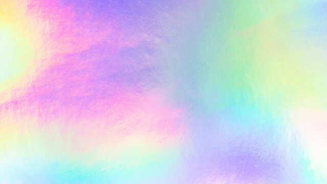Holographic rainbow foil iridescent texture abstract hologram background