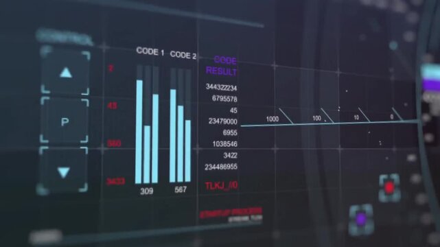Futuristic HUD Cyber Security Interface with Secret Agent Tracking and Data Analytics