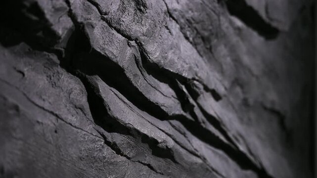 Rough Rocky Terrain With Pointed Silhouettes And Clear Shadow Play For Stylish Display Scenes
