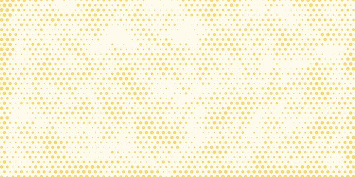 Abstract dot white yellow color wave pattern screen led light gradient texture background. Technology big data digital concept. 3d rendering.