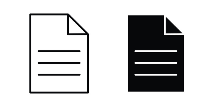 Form icon. vector pictogram pack