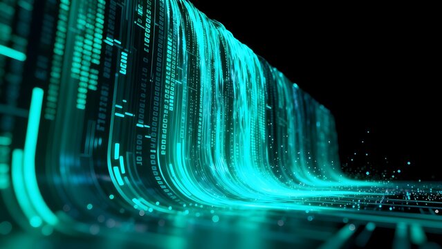 Abstract digital data flow