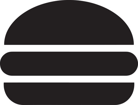 Hamburger icon with three dark gray rounded rectangle shapes stacked vertically