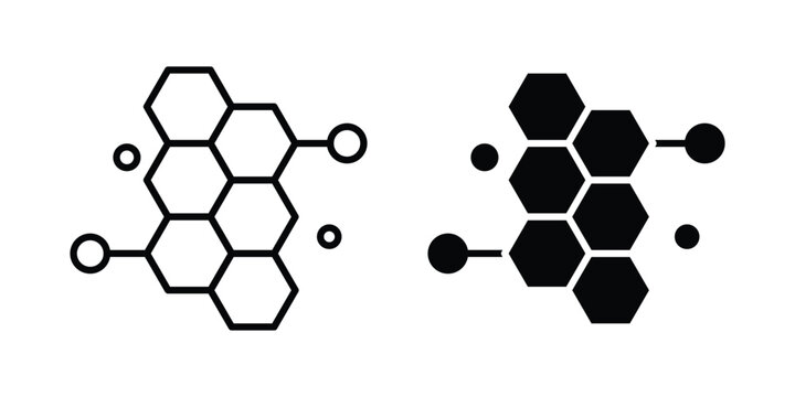 Molecule icon. vector pictogram pack