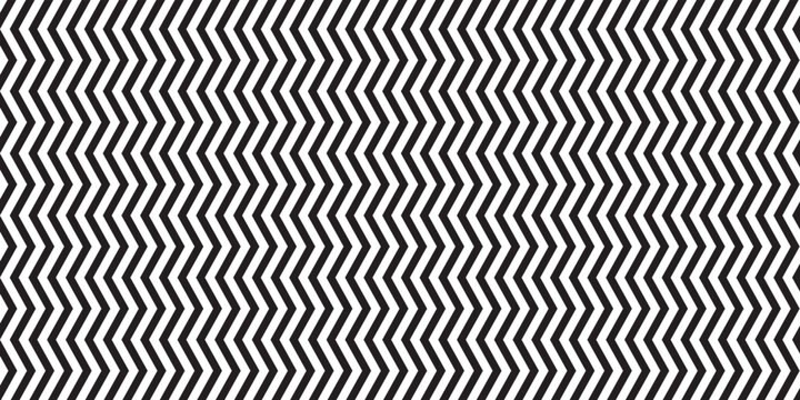 The black and white zigzag pattern fills the screen with a bold geometric look and creates an interesting visual effect.