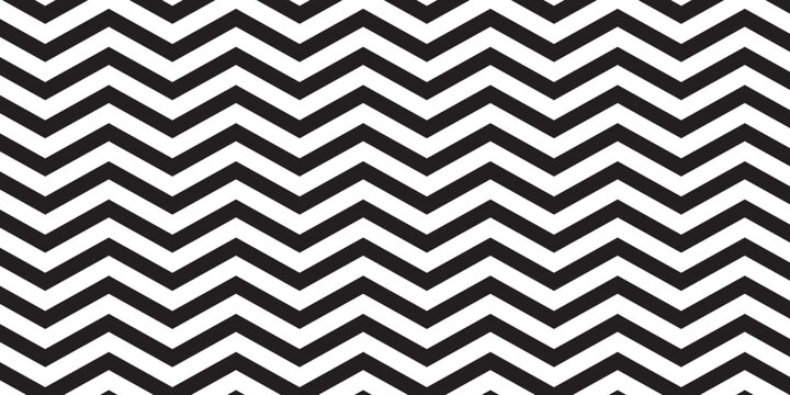 The black and white zigzag pattern fills the screen with a bold geometric look and creates an interesting visual effect.