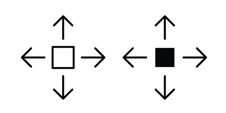 Flexibility icon. thin line icon vectors