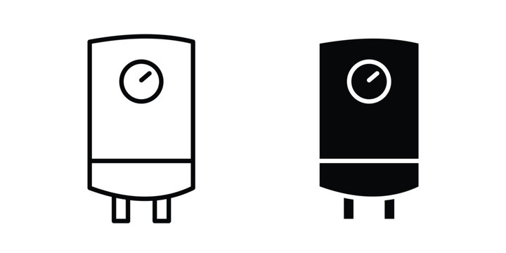 Geyser icon. thin line icon vectors