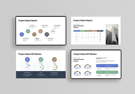Creative Business Project Proposal Template Layout