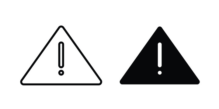 Notice icon. thin line icon vectors