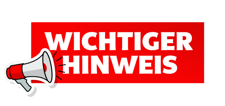 Wichtiger Hinweis
