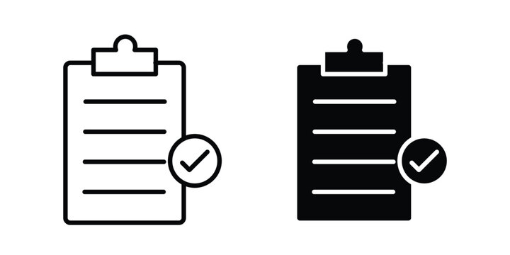 Order icon. thin line icon vectors