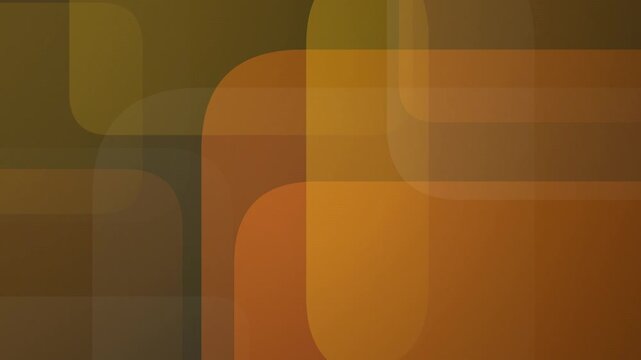 Abstract overlapping rounded rectangles in warm tones provide a versatile backdrop for corporate branding layouts.