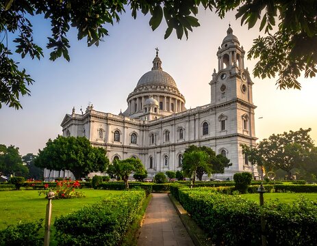 Victoria Memorial Building Kolkata Architecture.
