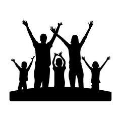 Fototapeta premium Celebrating Family Together