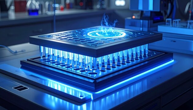 Advanced Laboratory Thermal Cycler Heating Samples