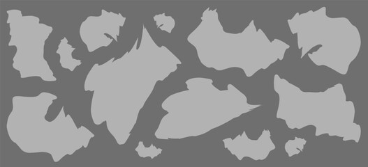 Subtle tonal camouflage pattern with light grey shapes on a grey background. Minimalist animal-style texture for soft, professional, and layered designs. © MareArt